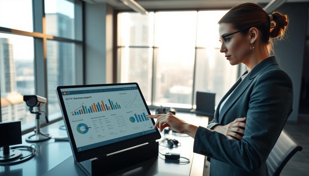 technology for CCTV maintenance reporting efficiency